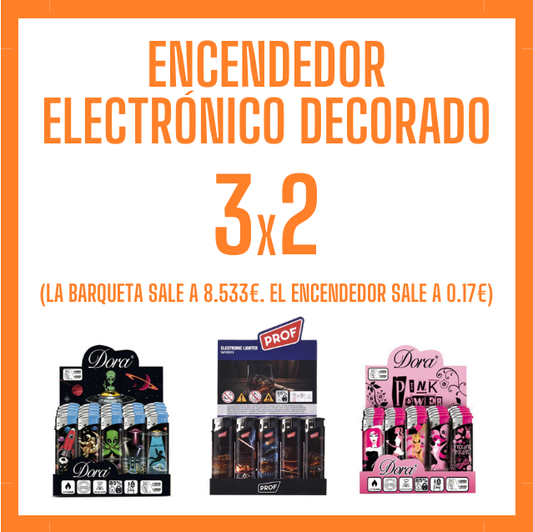 OFERTA FLASH ENCENDEDOR ELECTRONICO DECORADO