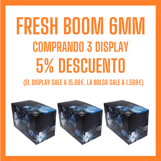 OFERTA FLASH 3 FRESH BOOM 6MM
