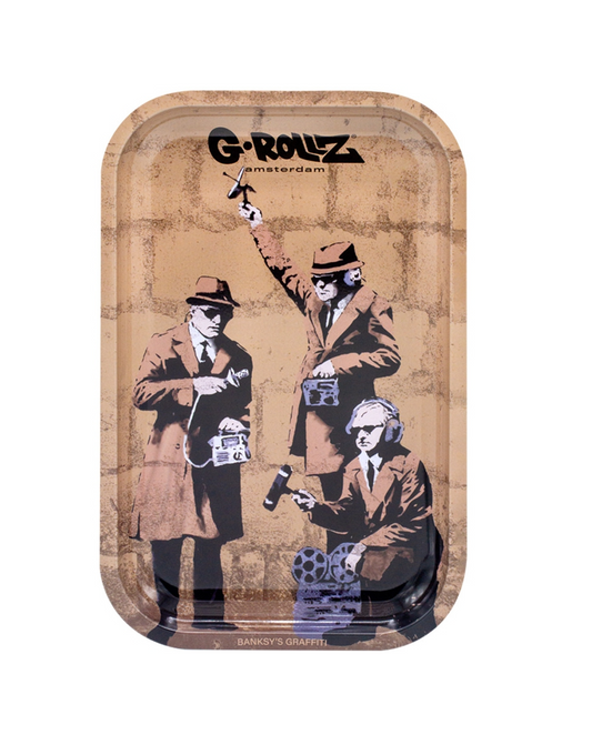 G-ROLLZ BANKSY SPY BOOTH SMALL (17.5CM x 27.5CM)