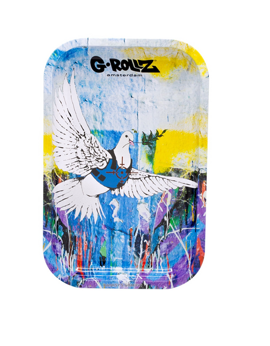 G-ROLLZ TRAY BANKSY PALOMA BALAS SMALL (17.5CM x 27.5CM)