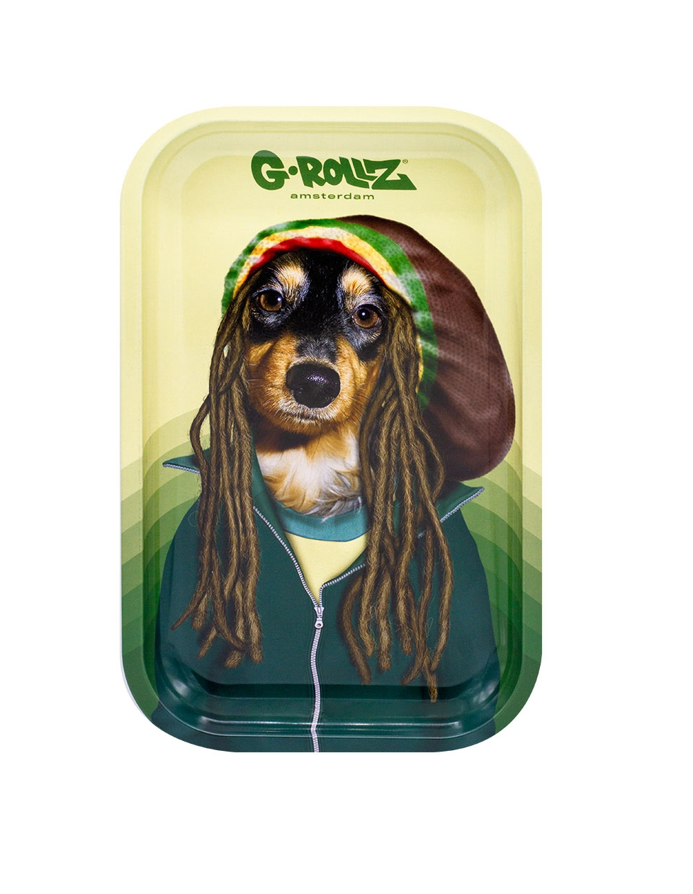 G-ROLLZ TRAY REGGAE SMALL (17.5CM x 27.5CM)