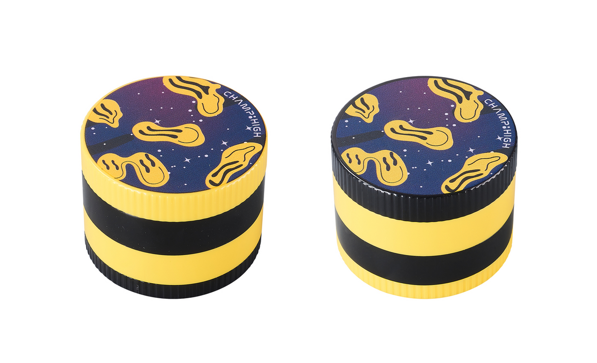 CHAMP GRINDER HAPPY FACE 62MM (12)