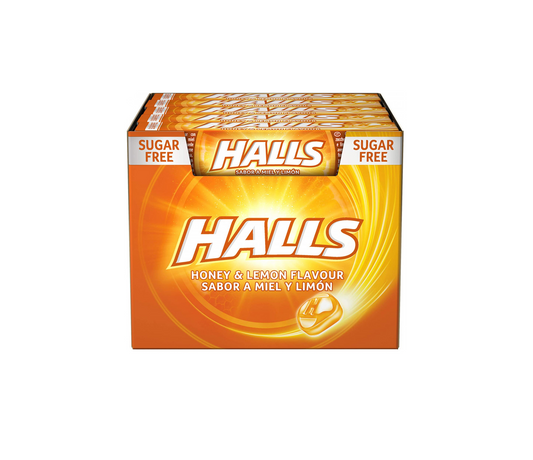 HALLS MIEL LIMON