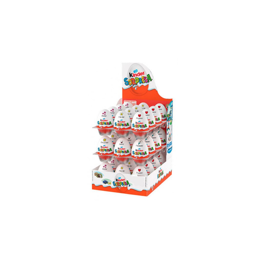 KINDER SORPRESA (HUEVO CHOCOLATE) 36U