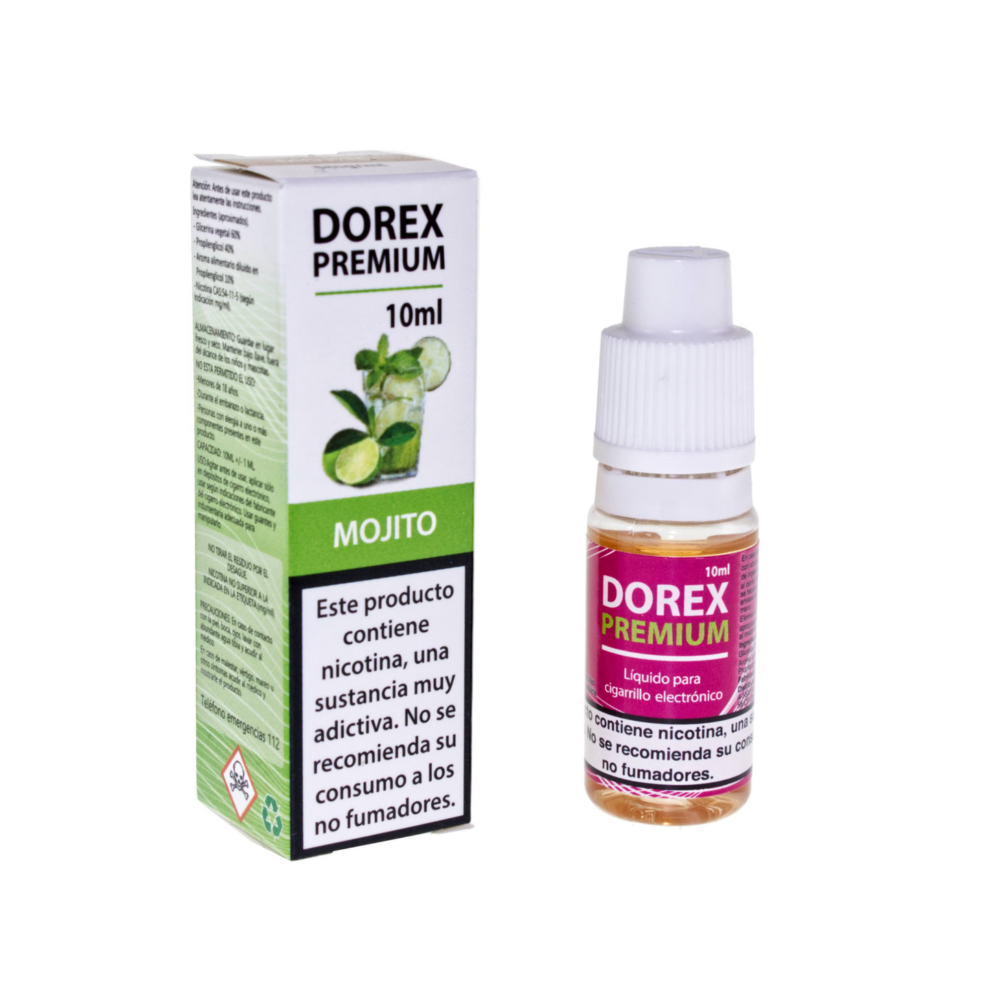 DOREX LIQUIDO 10ML MOJITO 12MG (1)