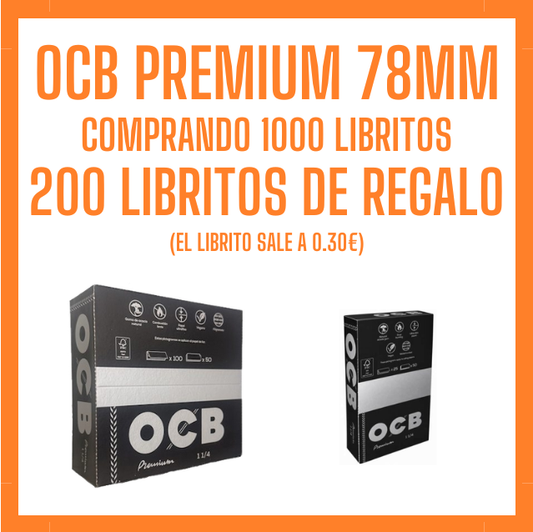 PROMOCION OCB 1000 LIBRITOS