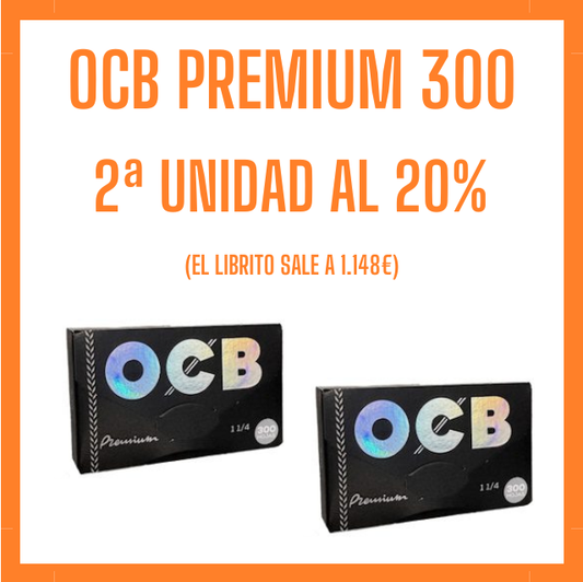 PROMOCION OCB PREMIUM 300