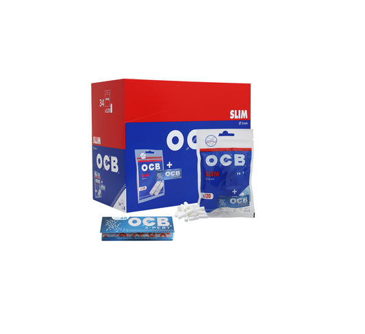 OCB 6MM + PAPEL XPERT BLUE