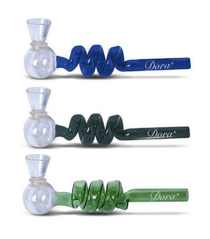 DORA PIPE CRISTAL SPIRAL 15CM (12)