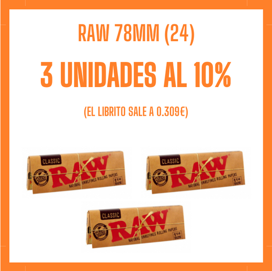 PROMOCION RAW 78MM (25)
