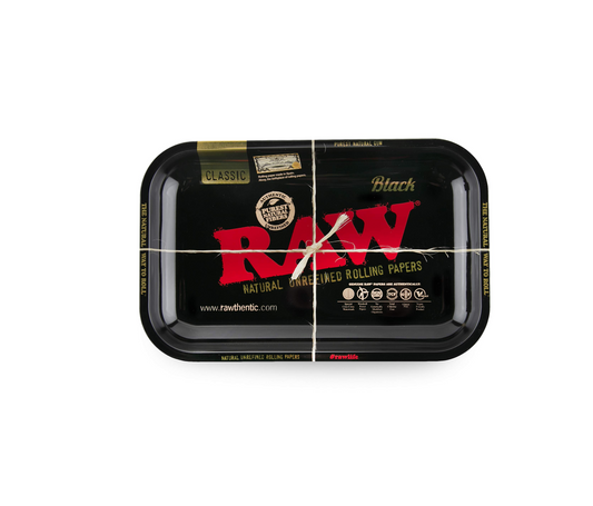 RAW TRAY BLACK SMALL (17.5CM x 27.5CM)