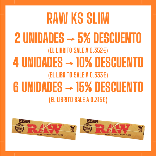 PROMOCION RAW KS SLIM