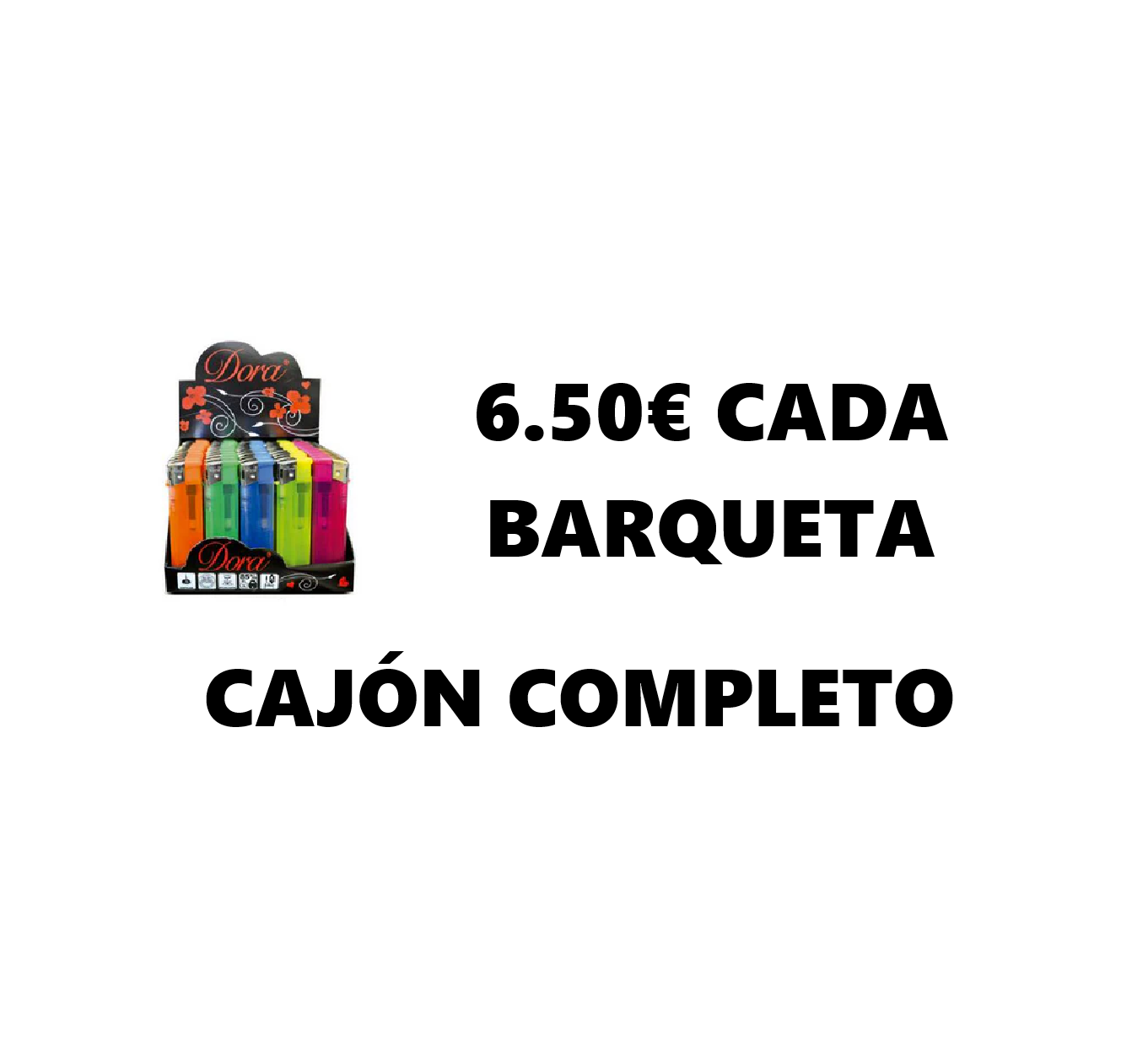 ENCENDEDOR ELECTRONICO SEMI TRANSLUCIDO PRECIO ESPECIAL CAJÓN COMPLETO (20 BANDEJAS)