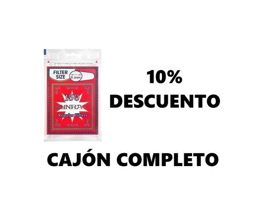 SUNRAY 8MM (30X150) PRECIO ESPECIAL CAJÓN COMPLETO (8 DISPLAY)