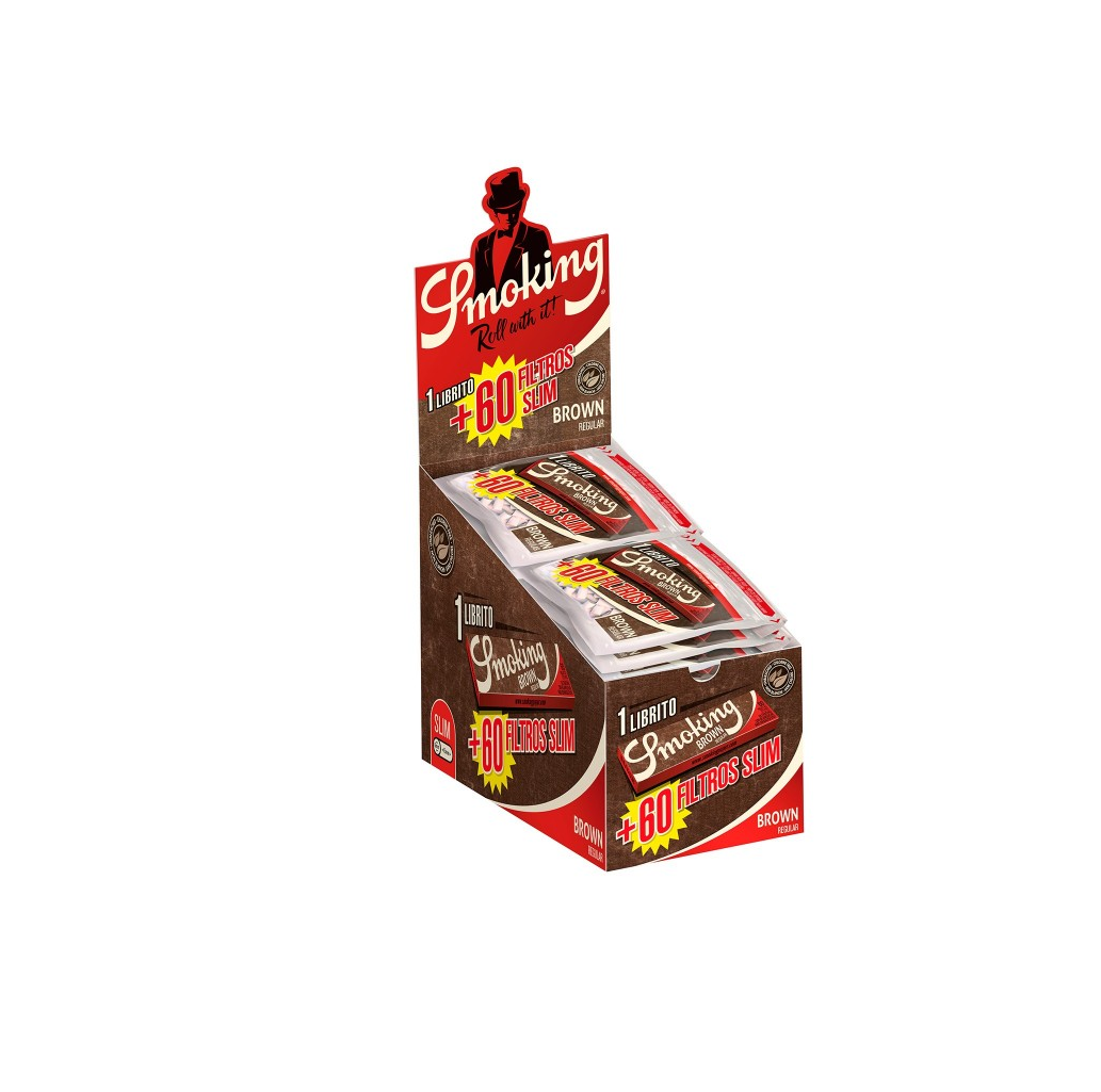 SMOKING BROWN 6MM + PAPEL (40X60)