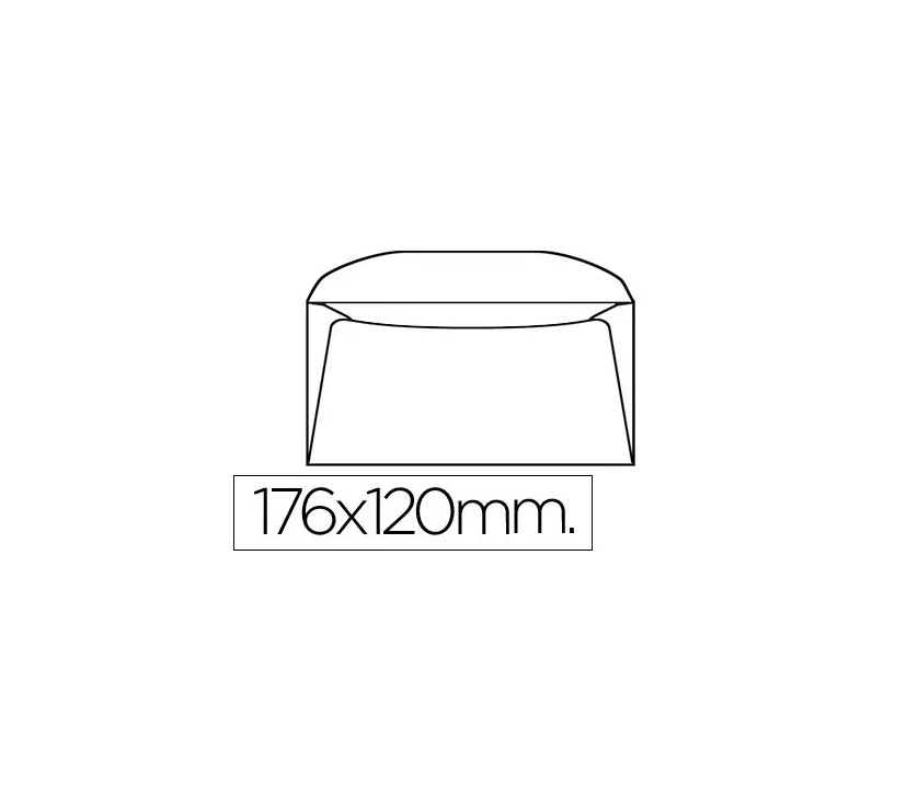 SOBRE 120X176 AUTOADHESIVO (500)