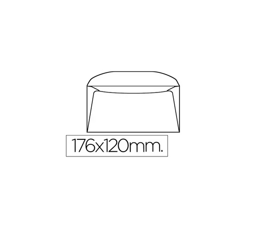 SOBRE 120X176 AUTOADHESIVO (500)